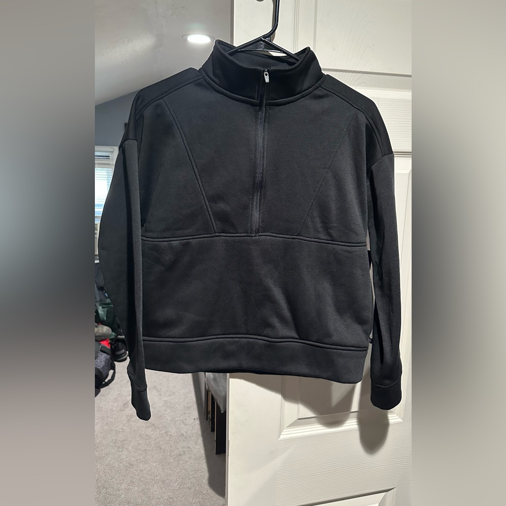 Marika Quarter Zip Jacket Black Size Small Brand New With Tags 86